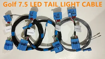 

for VW Golf 7.5 MK7.5 2018 UP Upgrade to Golf 7.5 2017 Mobile LED tail light cable wire tail light wiring harness Non destructi
