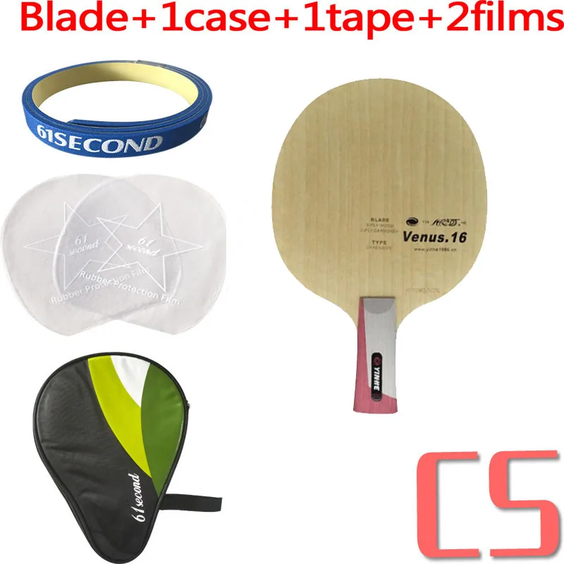 CS short handle Млечный Путь Galaxy YINHE Venus.16 V-16 V16 V 16 лезвие для настольного тенниса пинг-понга - Цвет: CS short handle