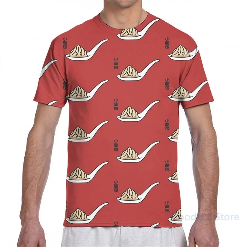 Xiaolongbao Chinese Soup Dumpling Dim Sum Bun men T-Shirt women all over print girl t shirt boy tops tees Short Sleeve tshirts |