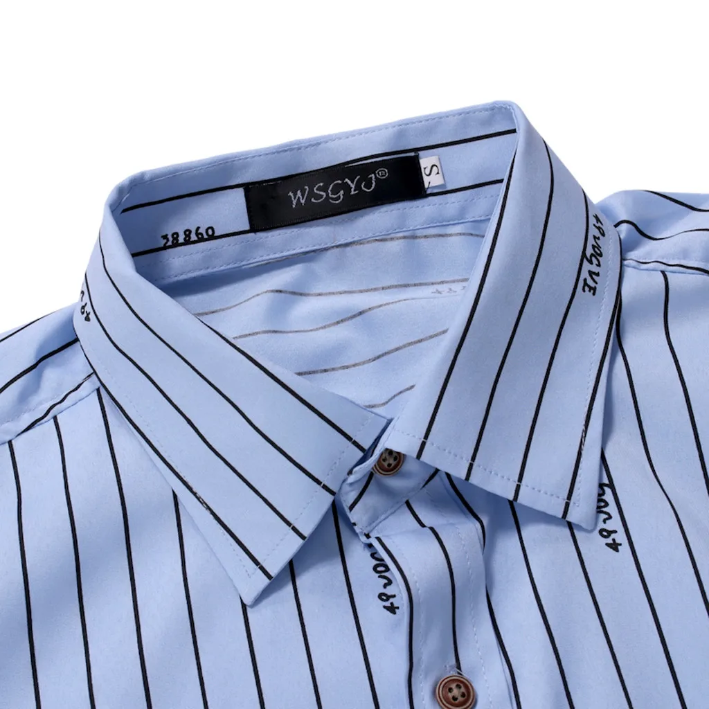 Рубашка мужская camisa masculina уличная новая стильная модная печать с длинными рукавами мужские рубашки с длинными рукавами