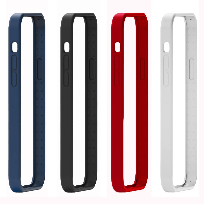 Прочный силиконовый бампер для iphone 13 Pro Max 12 Mini 11 XR мягкий гибкий противоударный