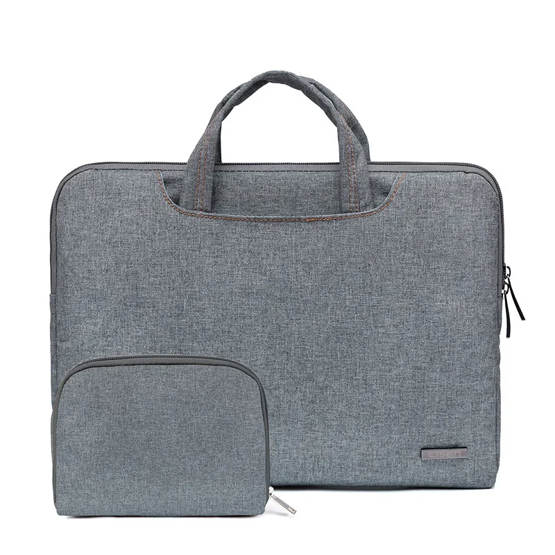 Nylon Gray Чехол для ноутбука сумка для Macbook Air 11 12 13 Pro 15 новая сумка для ноутбука retina для lenovo Dell, HP, ASUS 1" 15,4" 15,6 - Цвет: Nylon Gray