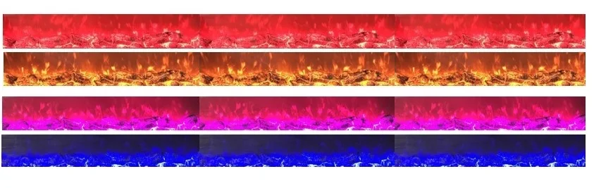 100x упаковку 220V Электрический светодиодный камин вставки с выращиваемого на
