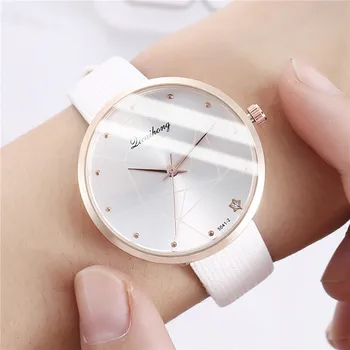

Women Watches Ladies Reloj Mujer Characteristic Geometric Figure Fashion Belt Watch Relogio Feminino Zegarek Damski Reloj Watch