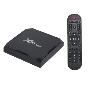 

X96 Max Plus 2.4G/5G WiFi TV Box S905X3 Quad-core TV Box Android 9.0 TV Set Top Box Support BT 8K 4K Media Player Android TV box