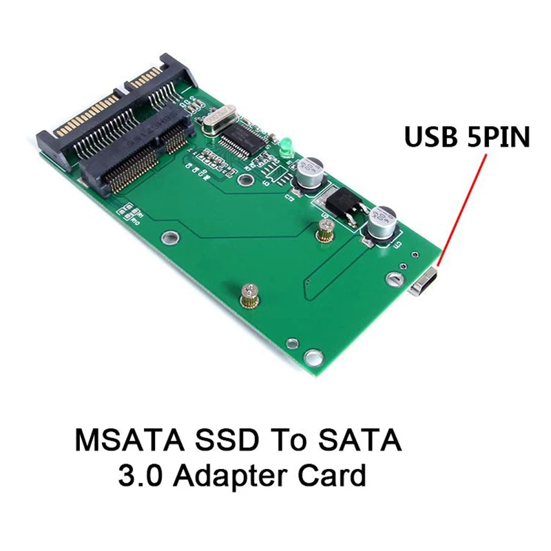 Msata Ssd to Sata 3,0 адаптер конвертер карта Mini Usb интерфейс