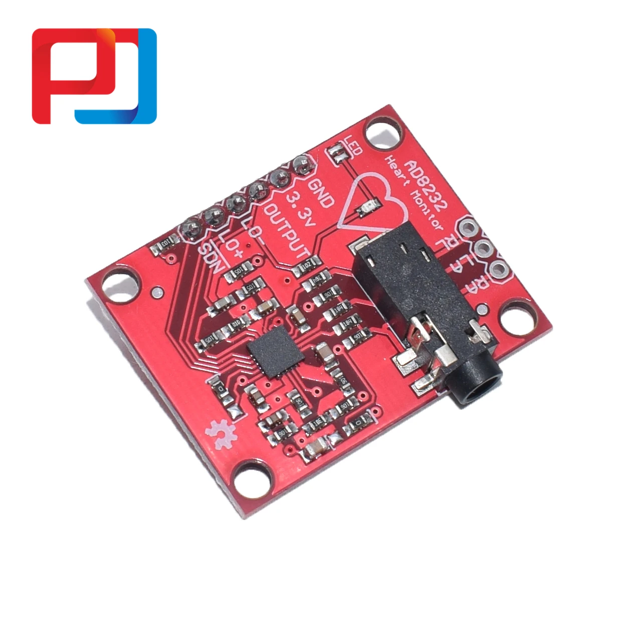 Модуль AD8232 Ecg AD8232 измерение показателей ЭКГ Пульс сердце ЭКГ мониторинг сенсор модуль комплект Diy