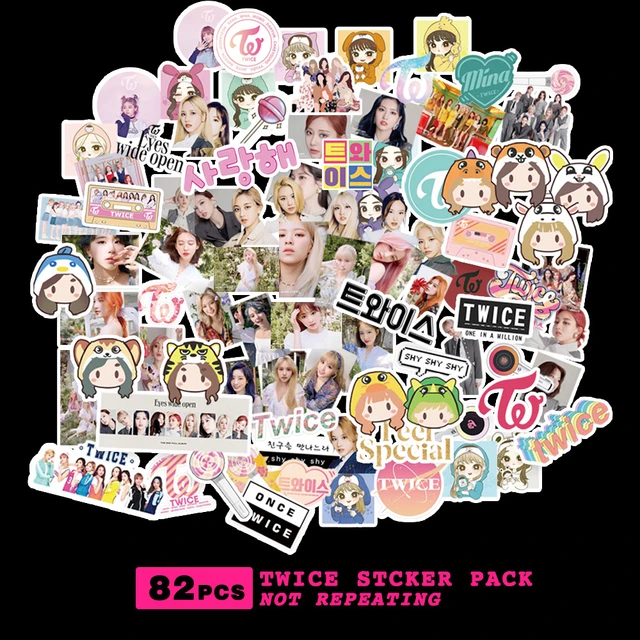 Twice the Feels Decal Waterproof Sticker Kpop Merch Laptop Sticker