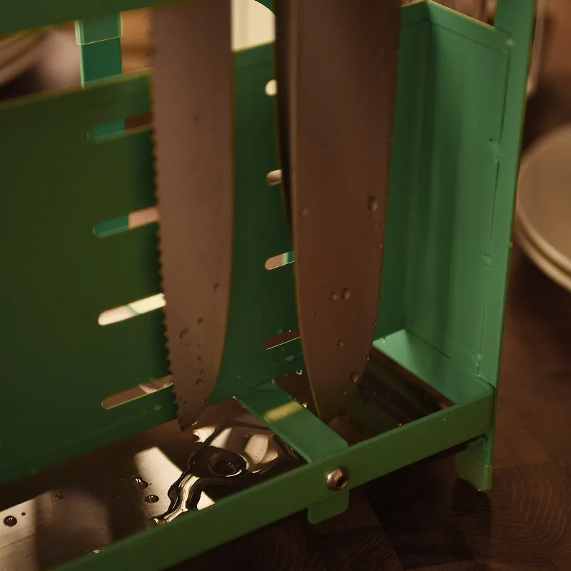  Household Candy Color Kitchen Combination Storage Rack Cutter Chopsticks Chopsticks Chopping Board  - 4000396397289