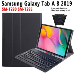 Клавиатура чехол для samsung Galaxy Tab A 8 2019 8,0 SM-T290 SM-T295 T290 T295 чехол для samsung Tab A 8 2019 клавиатура обложка + подставка для ручек