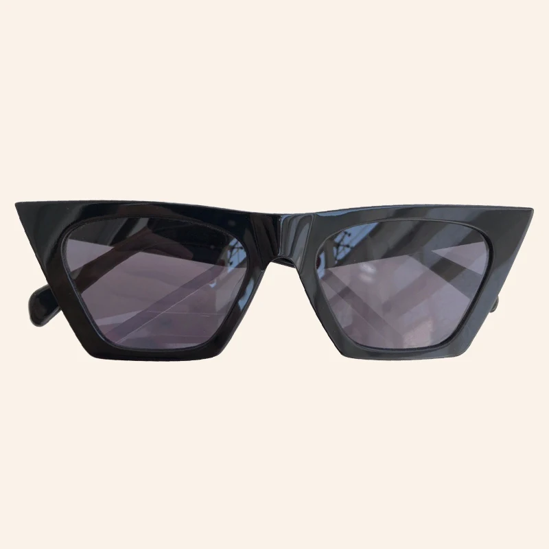 No.1 Sunglasses Винтажные брендовые Солнцезащитные очки женские квадратные очки персонализированные кошачьи глаза солнцезащитные очки UV400 - Цвет линз: No.1 Sunglasses