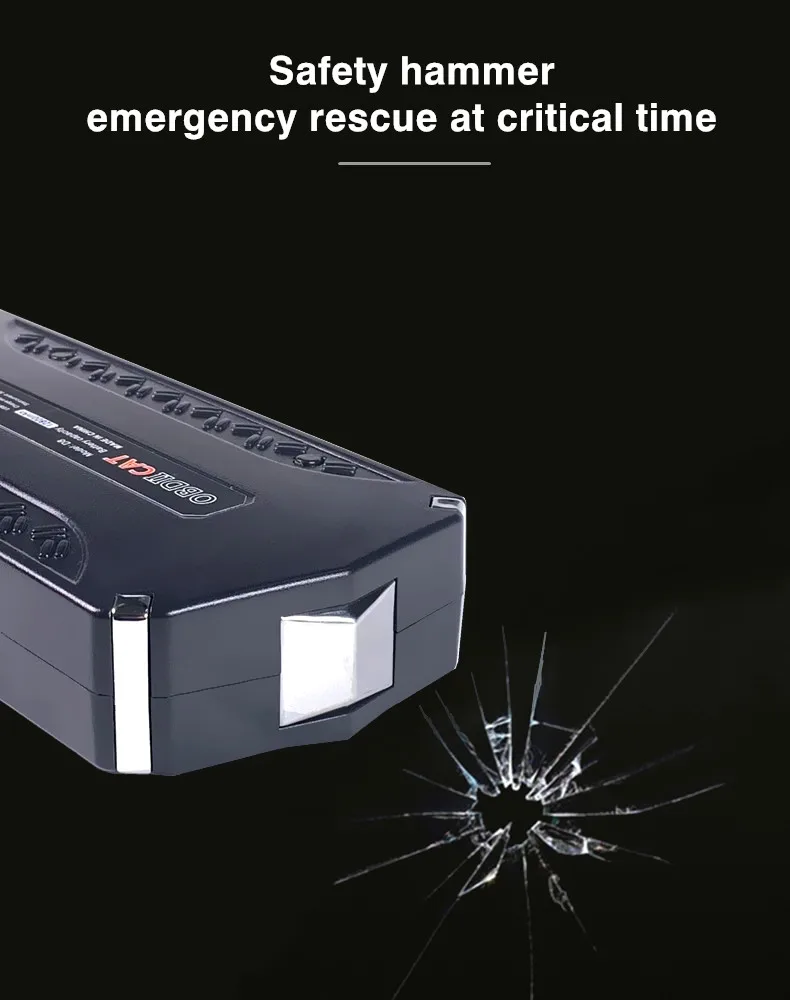 OBDIICAT New Car Jump Starter High Power Bank Car Battery Charger For 3.5L/6L Emergency Booster Starting Device