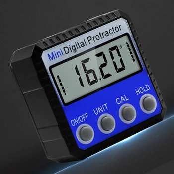 

Box Digital Protractor Magnetic 360 ° Finder Bevel Recision Zinc Alloy Measuring & Layout Tools