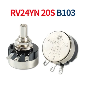 

Inverter Arc Electric welding machine potentiometer and knob RV24YN-B103 2W 10K ohm welding machine parts 3PIN mig accessories