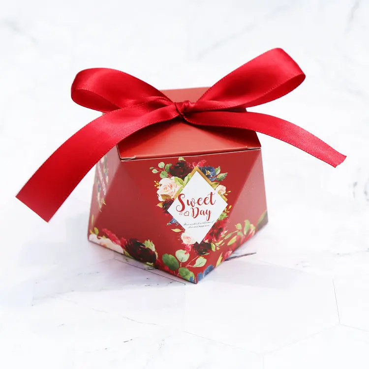 LBSISI жизнь Свадебная конфетная коробка со стразами для свадьбы, пользу симпатичная Подарочная коробка с бантом для свадебной церемонии, душ День рождения уп 30/50/100 шт - Цвет: Style26