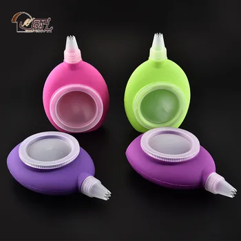 

Silica Gel Macarons Mounting-pattern Device Tea Pot Milking Oil Saucer Squeezer Decorating Pot Applicator DIY West Point Baking