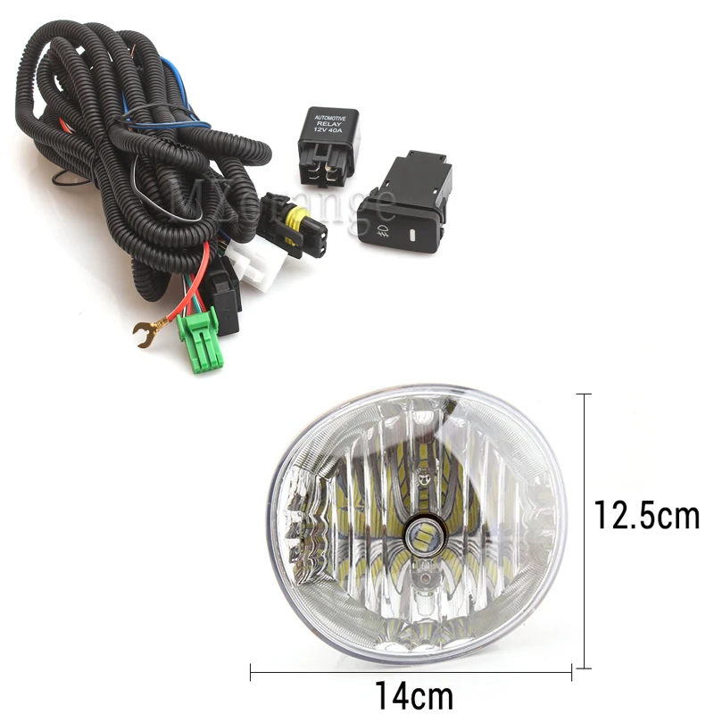 MZORANGE 9006 светодиодный лампы для Toyota RAV4 2004-2005 передний противотуманный провод освещения для Toyota Avalon 2005-2007 Нижний Бампер противотуманных фар