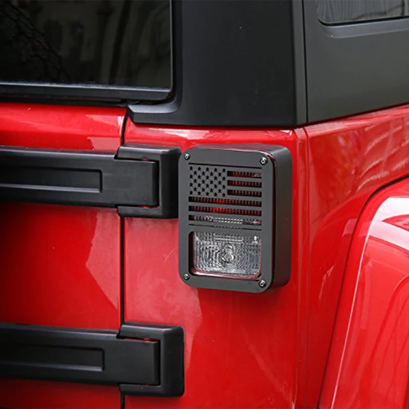 Задний светильник, крышка, задний светильник, защита для 2007- Jeep Wrangler JK& Unlimited Rubicon