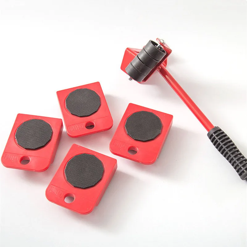 High Quality Five-piece Heavy Mover Home Multi-function Set of Tools Moving Tool for Carpentry Handling Other T5021