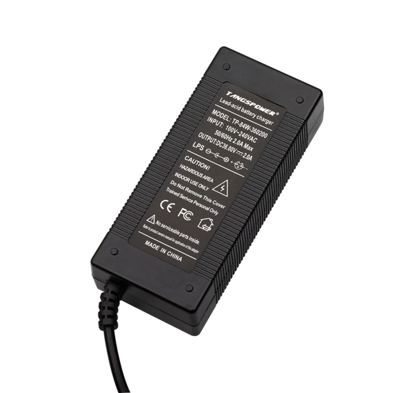36V 2A Lead Acid Battery Charger For 41.4V Wheelchair Lead-Acid Battery Charger 84W Silent Charging Without Fan battery charger