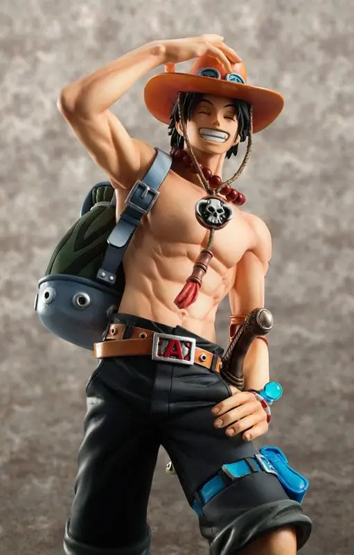 One piece/Sea King KOA Art King Group Vertical type Ace призовая фигурка гаражный набор