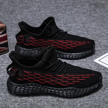 

OLOMM Flyknit Trend Casual Man Sneakers Luxury Hot Sale Men Fashion Sneakers Outdoor Comfortable Men Casual Shoes Zapatos Hombre