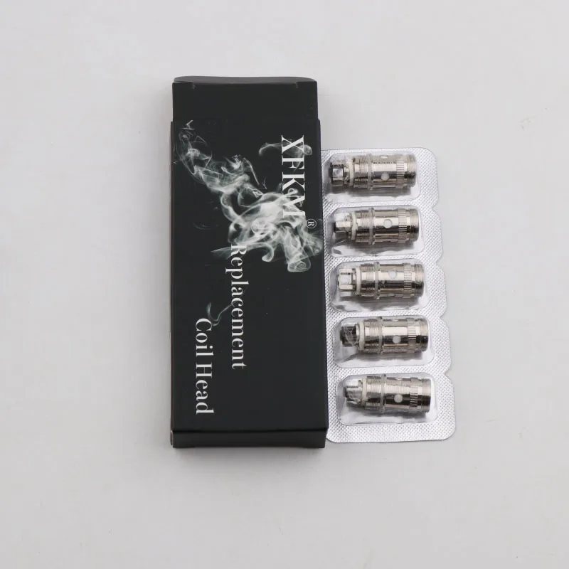 

XFKM 5pcs SUBOHM A tank Replacement Coils 0.3ohm 0.5ohm Fit For Subohm a Tank/ iJust 2 / Melo 2 / Melo 3 Mini