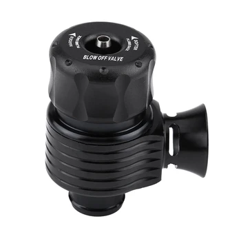 

Universal 25mm/1inch Car CNC billet aluminum alloy Turbo Blow Off Valve Dump Valve Adapter Kit Horn-shape with fittings and hose