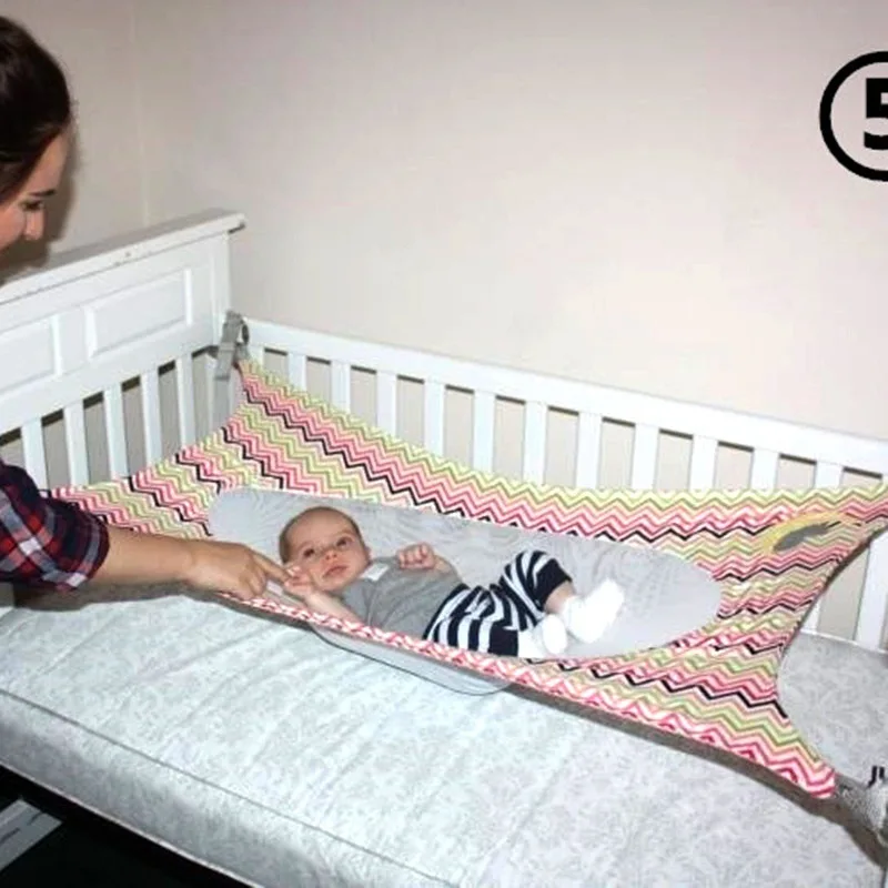 Портативный детский качающийся эластичный гамак для кроватки, безопасная Съемная детская раскладушка кровати, дорожная кроватка, детский гамак, кровать для фотосъемки