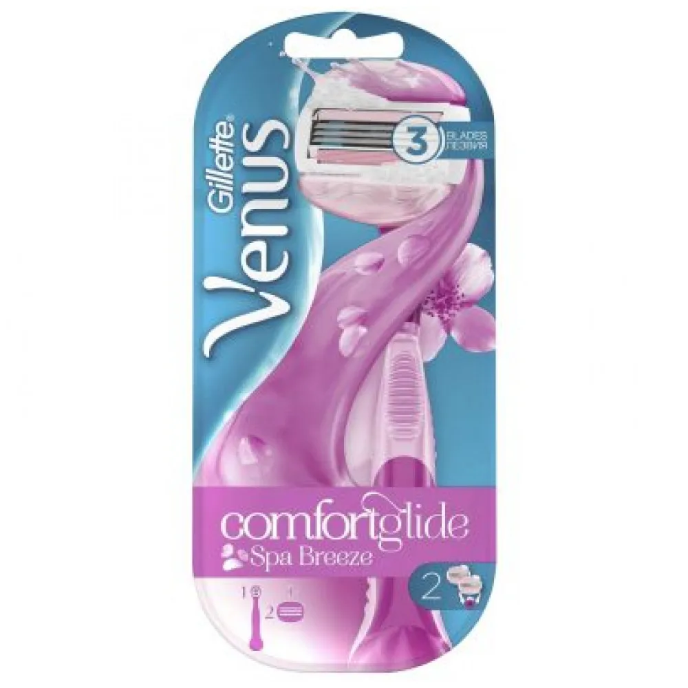 Бритва с 2 сменными кассетами «SPA Breeze» Venus