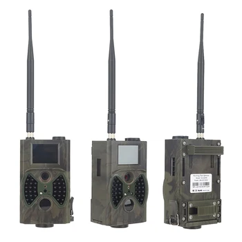 

HC300M Outdoor 2.0" LED Screen Trial Camera with Antenna 2 G Mobile Phone Connected Remote Control Scouting Video Camera