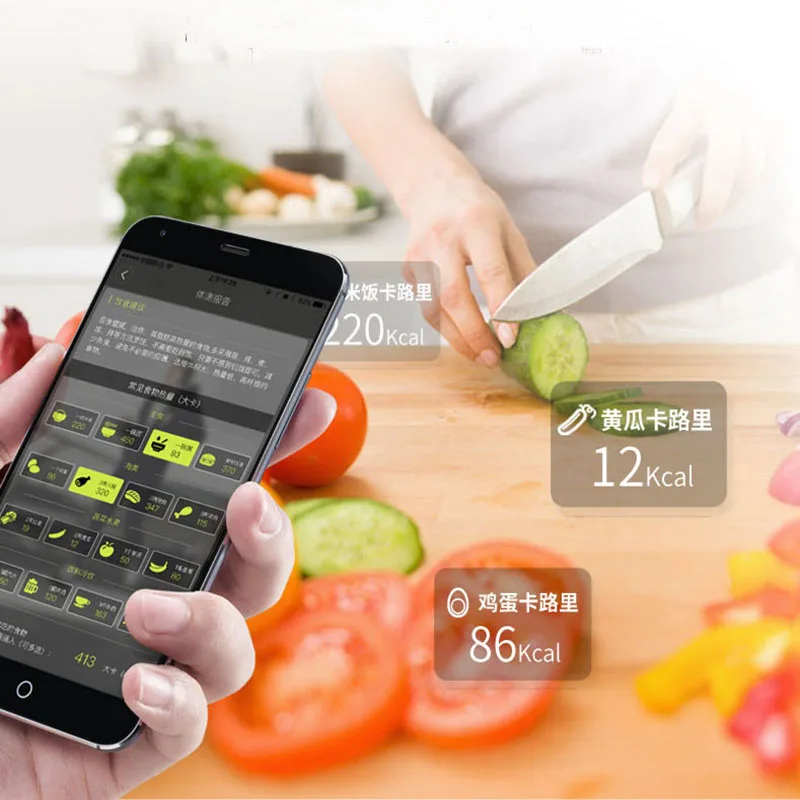 Free Shipping 2017 New Arrival White Pink Body Fat Smart Scale Bluetooth 4.0 Mi Digital Scale With Temperature Display