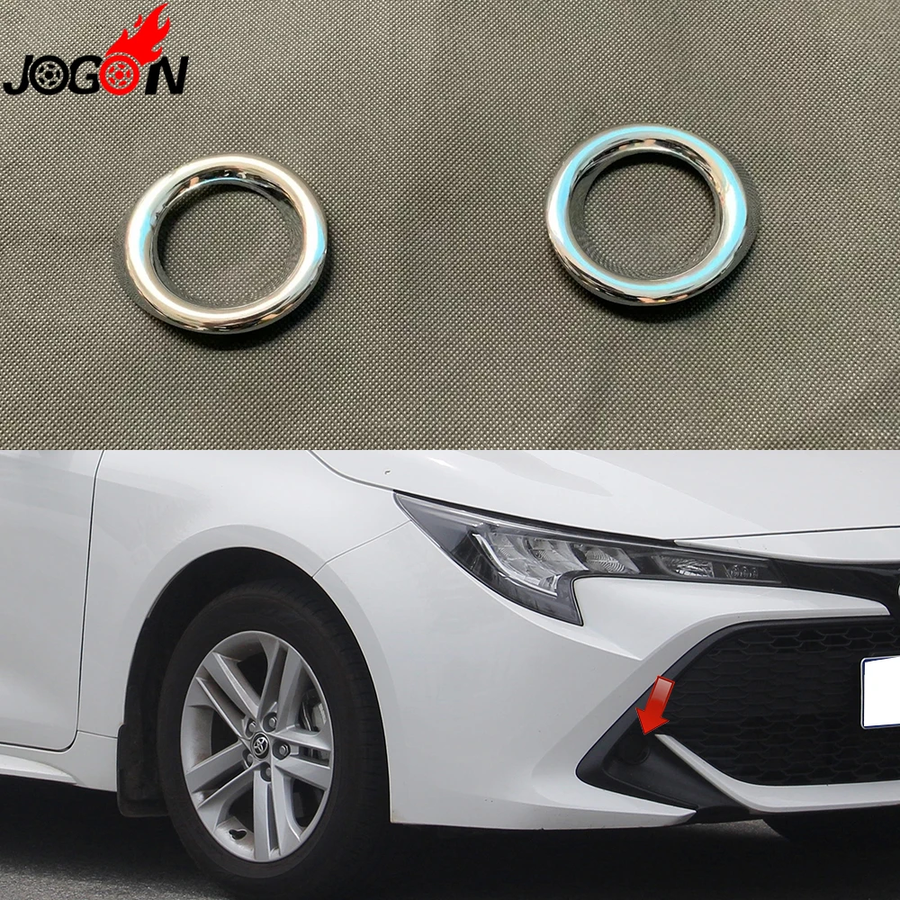 Глянцесветильник серебристый для Toyota Corolla Sport Hatchback E210 2019 Стайлинг автомобиля