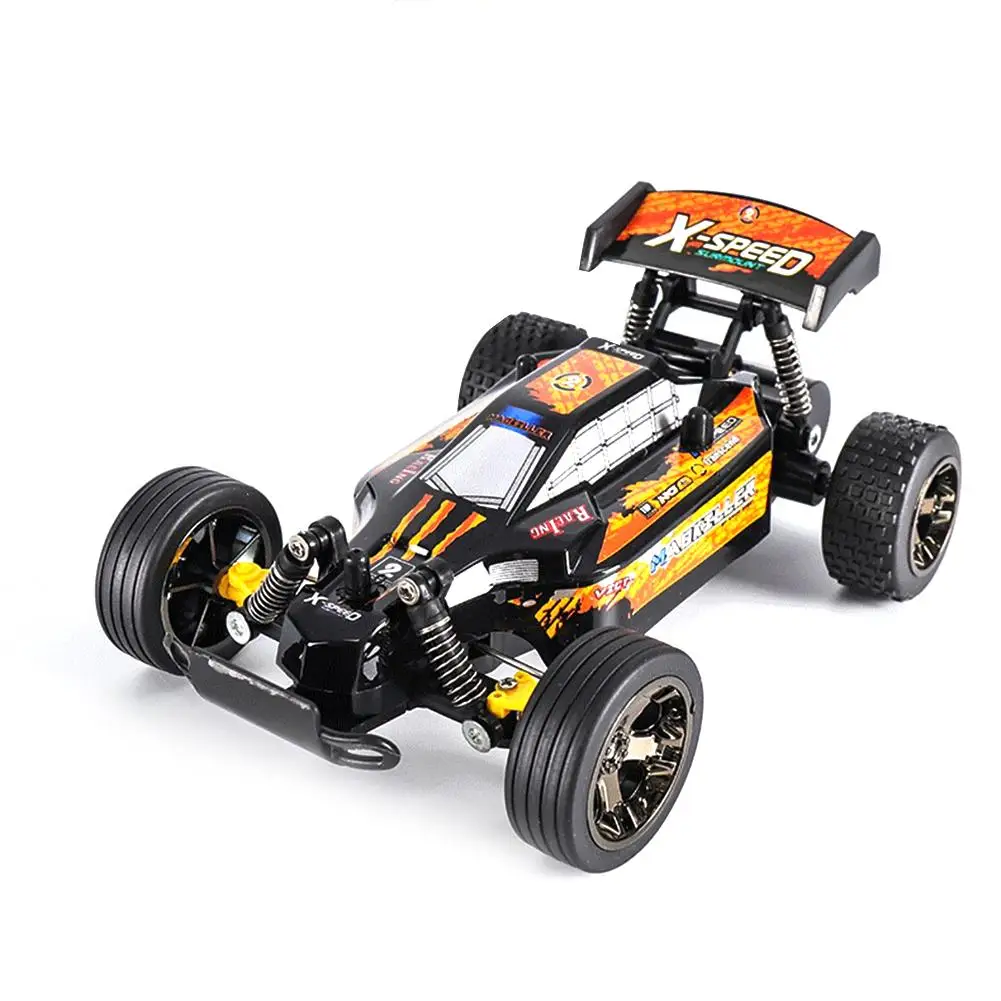 Новая высокая скорость RC автомобиль ПВХ оболочка Внедорожный гоночный автомобиль багги электронный пульт дистанционного управления автомобиль игрушка горный склон скалолазание автомобиль - Цвет: Yellow