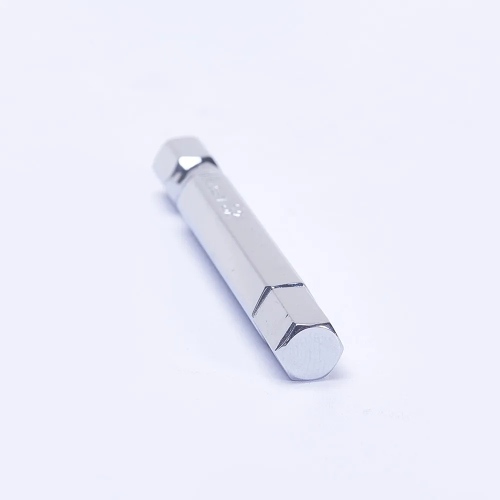 Utoolmart 10 шт. 1/" Шестигранная отвертка бит шестигранный хвостовик шестигранный наконечник S2 стальные магнитные отвертки биты 50 мм для электроинструмента