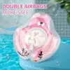 Baby Swimming Float Inflatable Infant Pink Floating Ring Kids Swim Pool Accessories Circle Bathing Summer Toys Toddler Rings 5