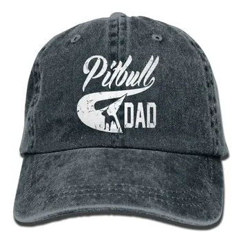 

Pitbull Dad Vintage Washed Dyed Cotton Twill Low Profile Adjustable Baseball Cap