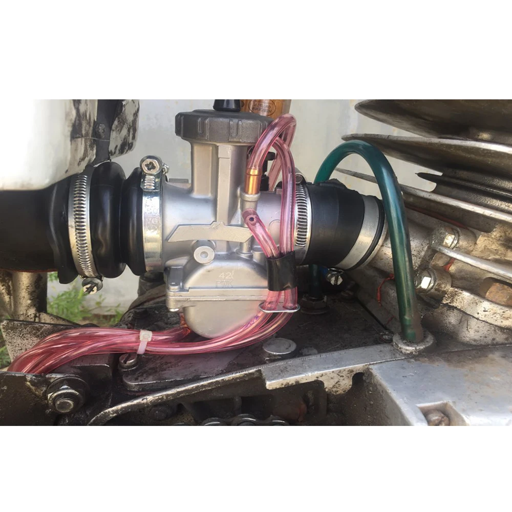 ZS Racing Keihin 28mm 30mm 32mm 34mm Motorcycle Carburetor For 125-250cc 2T 4T Moto ATV UTV Pit Bike Dirt Bike With Power Jet