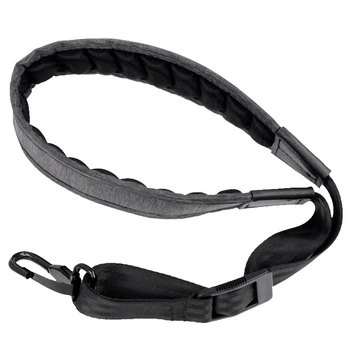 

Nylon Accessories Professional Adjustable Black Soft Universal Pressure Reducing Neck Belt Breathable Instrument Saxophone Strap