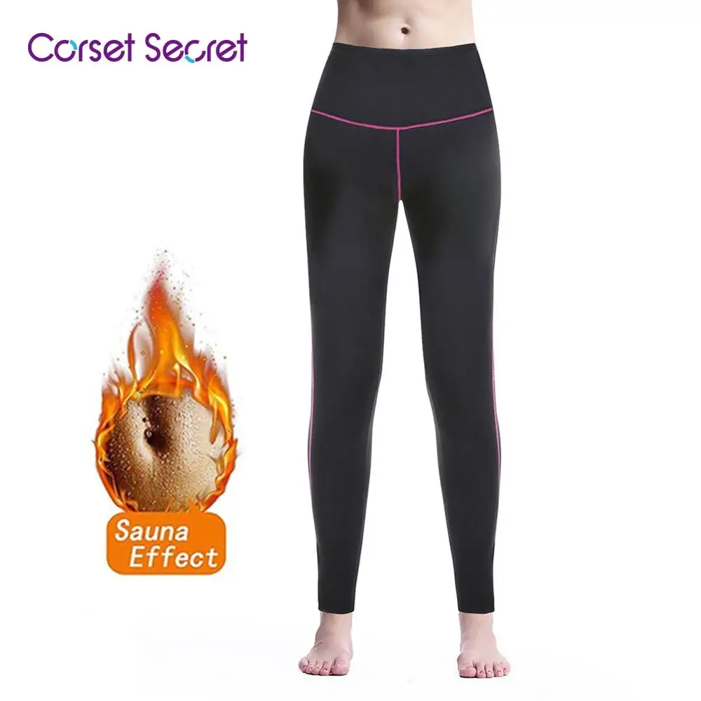 

Corset Secret Neoprene Leggings fitness Leggings Women Sporting Workout Leggins Elastic Slim Pants Body Shaper Control Panties