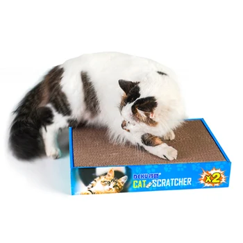 

Pet Cats Scratching Board Mat Pad Cat Scratching Post Mat Cat Pasteboard Corrugated Scratcher Cats Toys 2 IN 1 Pet Supplies