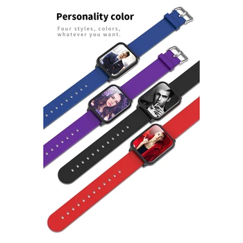 

Smart Watch Pedometer Message Call Reminder Heart Rate Monitor Wrist Watch Fitness Tracker Sport Smartwatch For IOS Android Cl