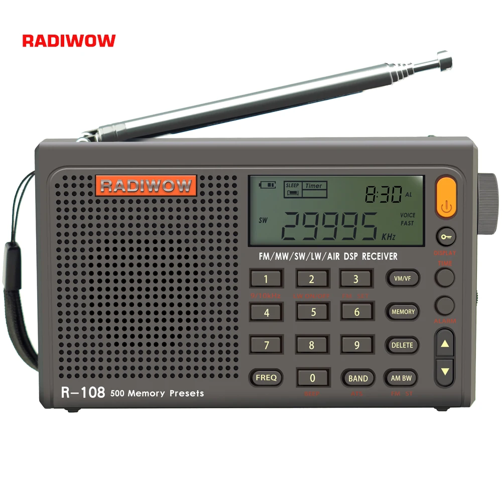 Radiwow SIHUADON R-108 FM Stereo Digital Portable