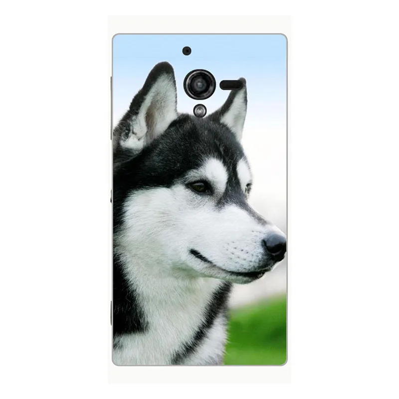 M19 Модный Мягкий ТПУ силиконовый чехол для sony Xperia ZL L35H C6502 C6503 C6506 5," чехол с принтом задняя крышка чехол с рисунком розы - Цвет: M19