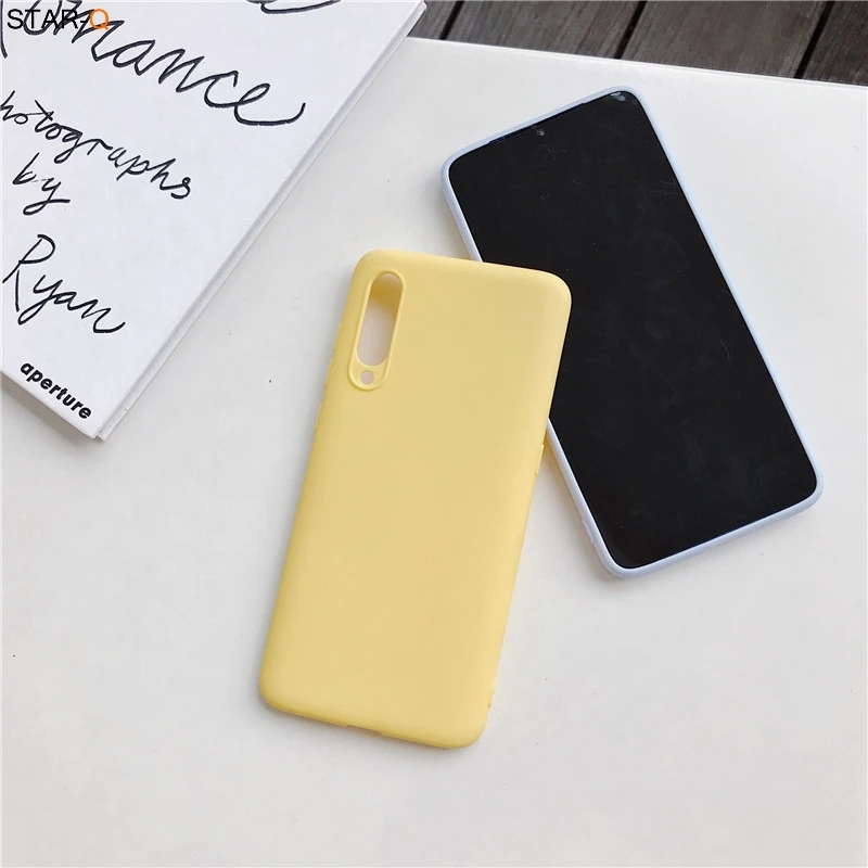 best iphone wallet case Candy Color Matte Silicone Phone Case For Samsung Galaxy A50 A30 A40 A20e A10 A02 A70 A7 2018 A20s A01 Core Soft Tpu Back Cover cell phone belt pouch