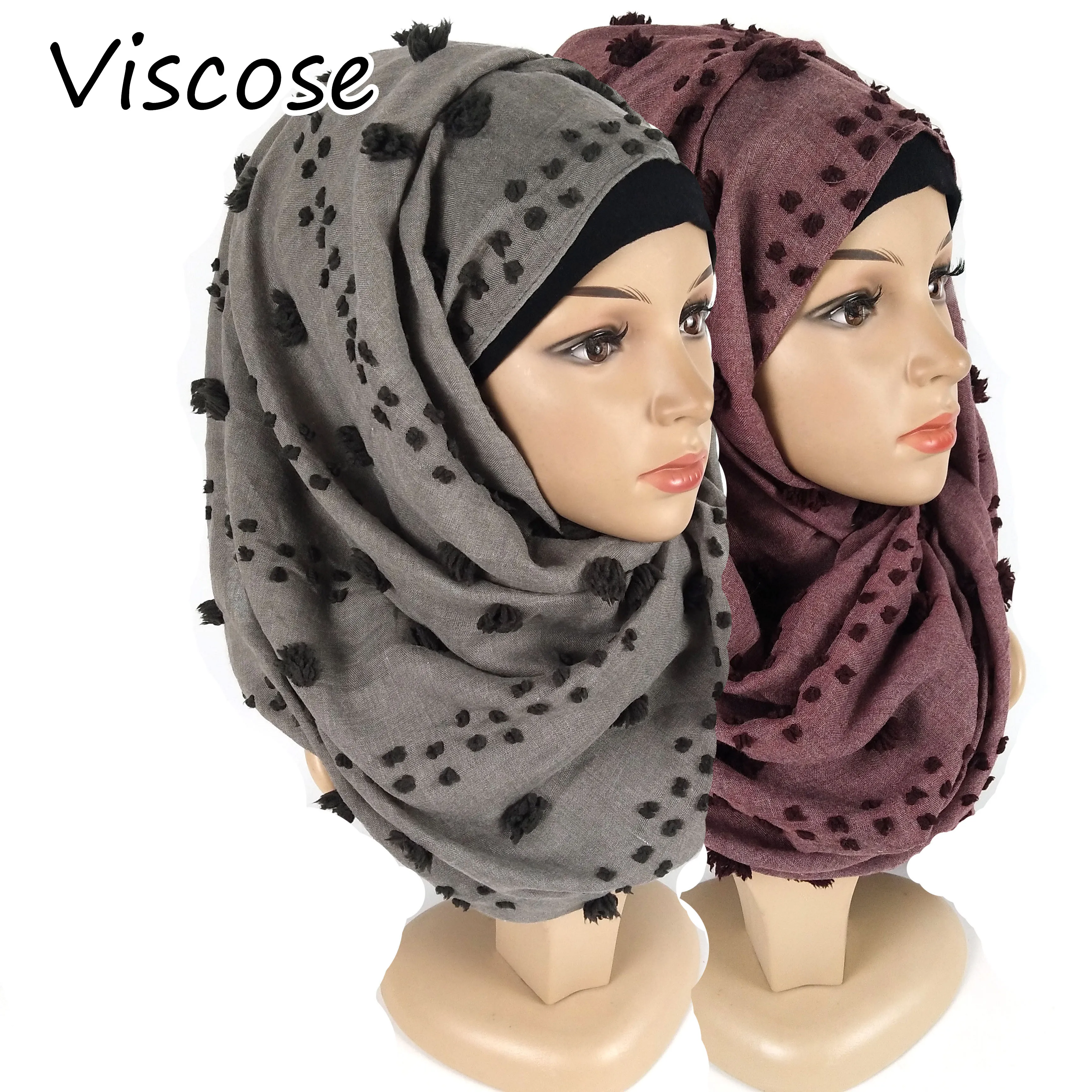F2 10 шт. морщин хиджаб шарф пузырьковый хлопок вискоза шарф морщинка Обычная шаль мусульманский головной хиджаб шарф бандана