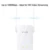 Tenda PH15 1000Mbps Wireless Powerline Adapter,AV1000 Ethernet PLC Adapter, Plug and Play, Homeplug AV2,Wireless WIFI Extender