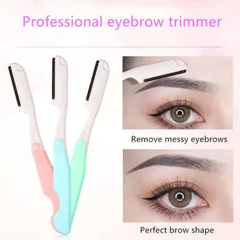 

Eyebrow Razor Trimmer Knife Women Makeup Facial Tool Eyebrow Lip Blade Shaver Knife Beauty Tool Eyebrow Epilator