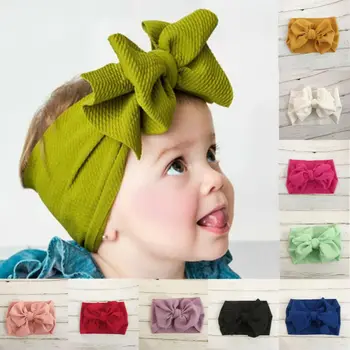 

Kid Girl Baby Headband Toddler Lace Bow Flower Hair Band Accessories Headwear
