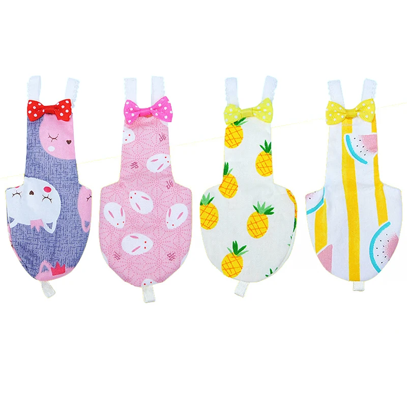 XS-L-pañal de loro con pajarita, bonito y colorido traje de vuelo con diseño Floral, palomas, cacatúa, mascota mediana grande y pájaro